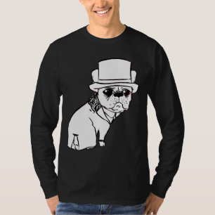 Camiseta Contorno de duque de Bulldog francés
