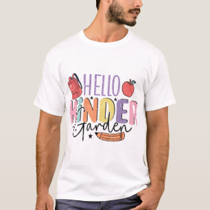 Camiseta Contorno de flores