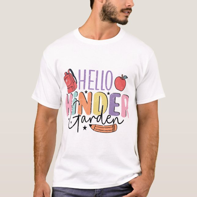 Camiseta Contorno de flores (Anverso)