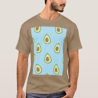 Camiseta Contorno de frutas jugosas de aguacate clásico TSh