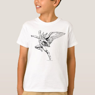 Camiseta Contorno de Hawkman