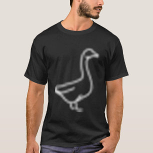 Camiseta Contorno de la línea de parche de Goose