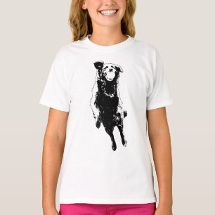 Camiseta Contorno de movimiento nítido