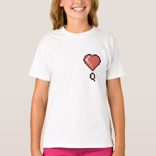Camiseta contorno negro de la reina del corazón