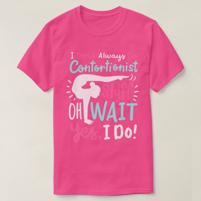 Camiseta Contorsión Contorcionista (Diseño del anverso)