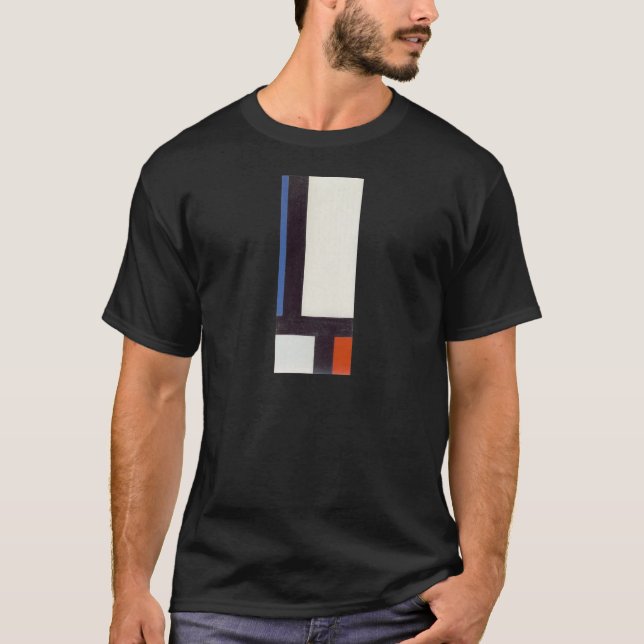 Camiseta Contra-Composición VII de Theo van Doesburg (Anverso)