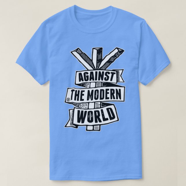 Camiseta Contra El Mundo Moderno (Diseño del anverso)