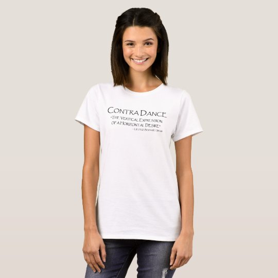 Camiseta Contra la danza definida