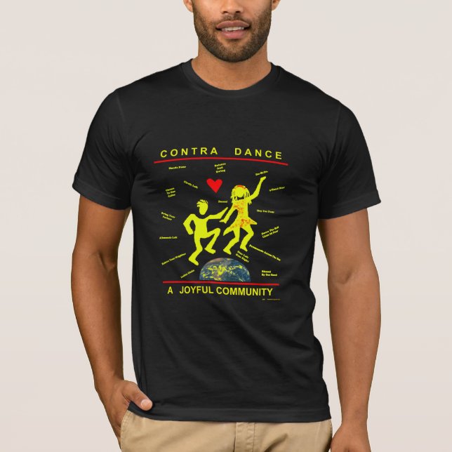 Camiseta Contra los regalos de la danza (Anverso)