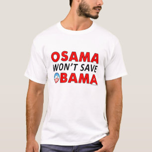 Camiseta contra Obama "Osama no salva a Obama"