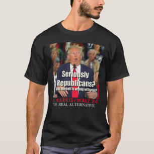 Camiseta contra Trump seriamente republicana