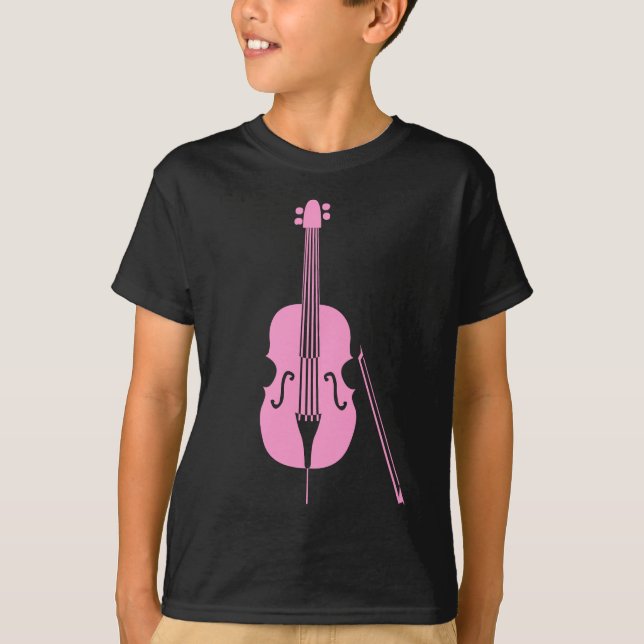 Camiseta Contrabajo - Rosa (Anverso)