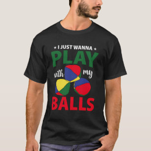 Camiseta Contrabando - Solo Quiero Jugar Con Mis Bolas