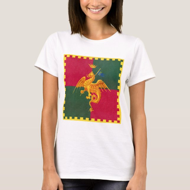 Camiseta Contrada del Drago Palio di Siena (Anverso)