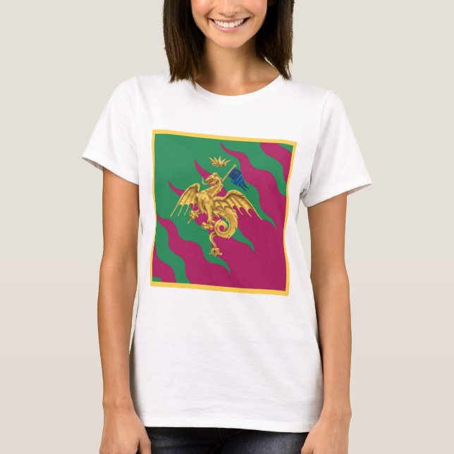 Camiseta Contrada del Drago Palio di Siena (Anverso)