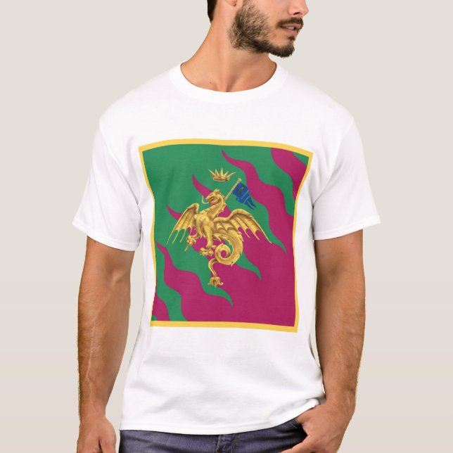 Camiseta Contrada del Drago Palio di Siena (Anverso)