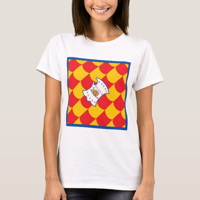 Camiseta Contrada della Chiocciola (Caracol) Palio (Anverso)