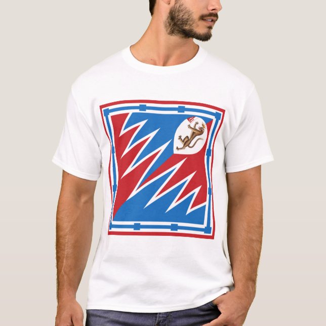 Camiseta Contrada della Pantera (Panther) Palio di Siena (Anverso)