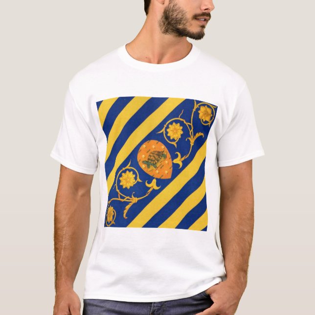 Camiseta Contrada della Tartuca (Tortoise) Palio di Siena (Anverso)