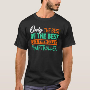 Camiseta Contralor Responsable Contralor Cpa Bookkeeper