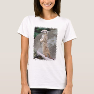 Camiseta contrapesada de las señoras de Meerkat