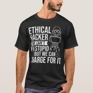Camiseta Contraseña de hackeo de computadora certificada po