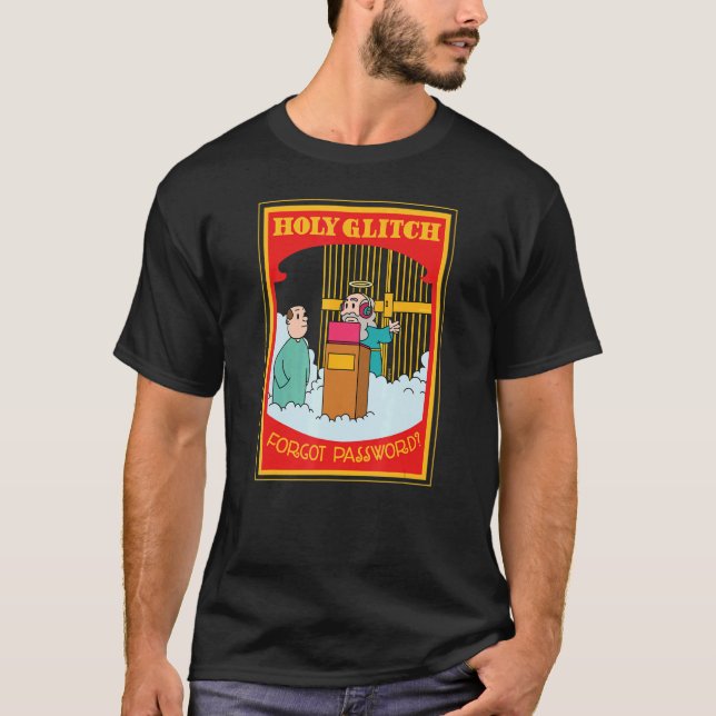 Camiseta Contraseña olvidada de Holy Glitch (Anverso)