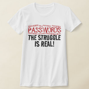 CAMISETA “CONTRASEÑAS” ¡LA LUCHA ES REAL!