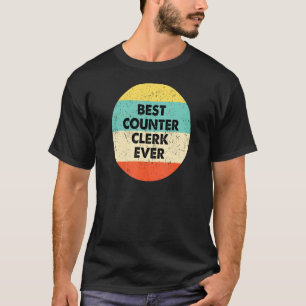 Camiseta Contratista mejor contador de empleados