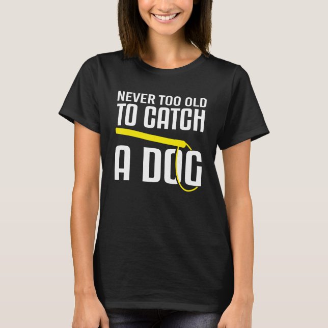 Camiseta Control animal y Catcher profesional de perros (Anverso)