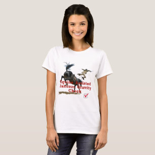 Camiseta Control ayudado equino de la gravedad
