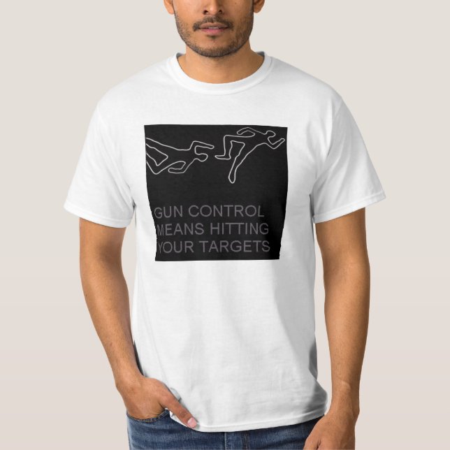 CAMISETA CONTROL DE ARMAS (Anverso)