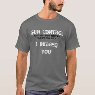 CAMISETA CONTROL DE ARMAS