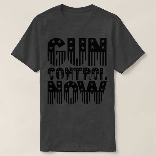 Camiseta Control de armas ahora remix (Diseño del anverso)