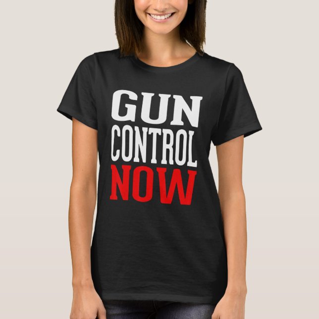 Camiseta Control de armas ahora sin Naranja del Día de Conc (Anverso)