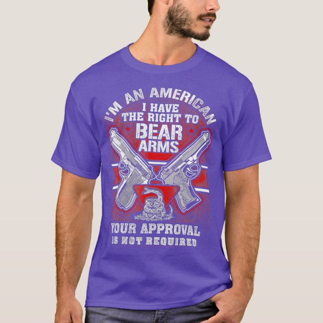 Camiseta Control de armas derecho a llevar un juego (Anverso)