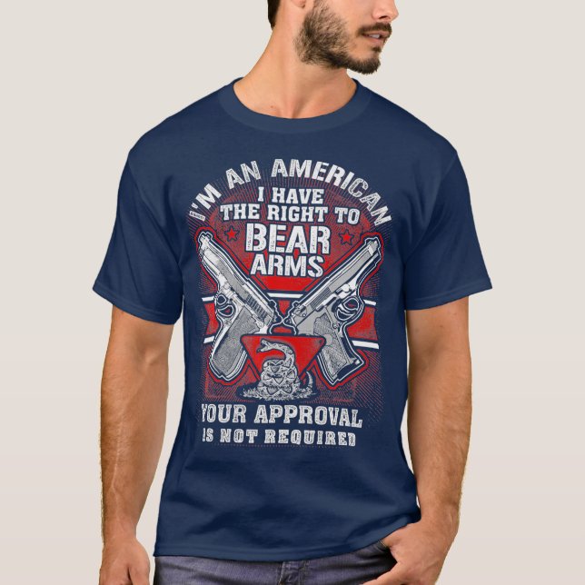Camiseta Control de armas derecho a llevar un juego (Anverso)