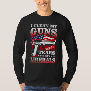 Camiseta Control de armas liberales Político