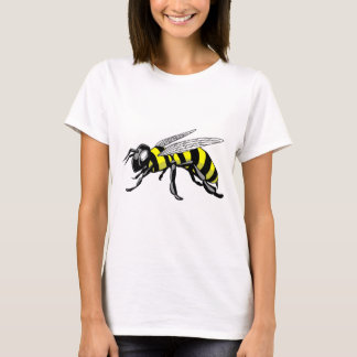 Camiseta Control de calidad de la chaqueta amarilla