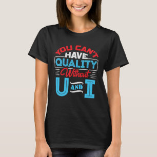 Camiseta Control de calidad Inspector Assurance U y I