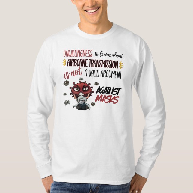 Camiseta Control de infecciones por aire (Anverso)