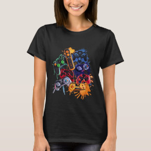 Camiseta Control de juegos de todas las cosas Video Game Co