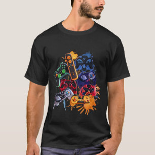 Camiseta Control de juegos de todas las cosas Video Game Co