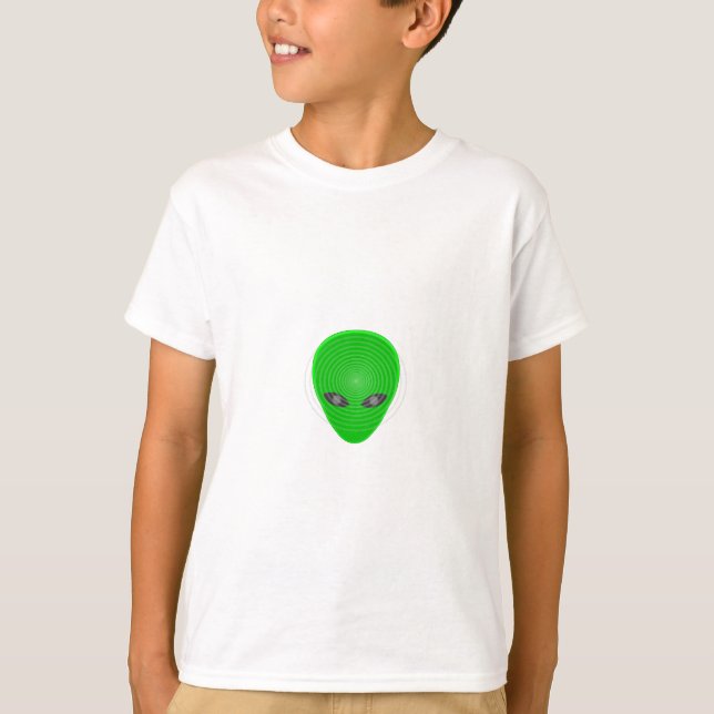 Camiseta Control de la mente de la cabeza de Alien (Anverso)