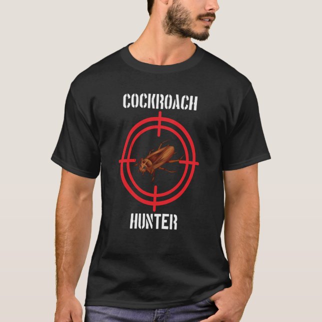 Camiseta Control de plagas de cucaracha cucaracha (Anverso)