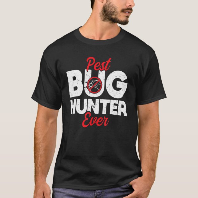 Camiseta Control de plagas de exterminador de plagas de caz (Anverso)