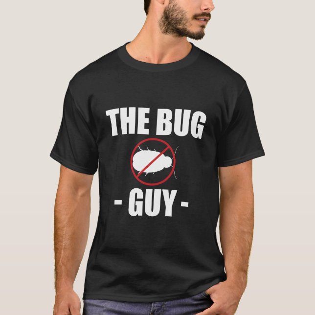 Camiseta Control de Plagas El Exterminador de Bichos (Anverso)