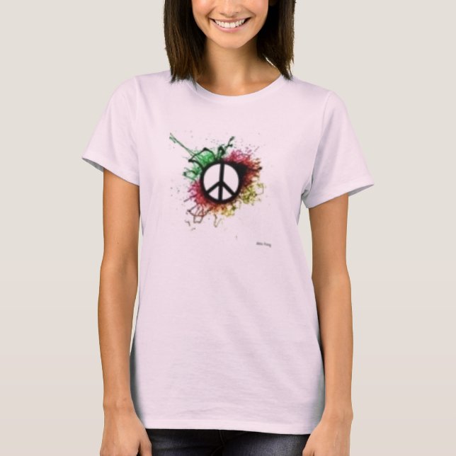 Camiseta control_de_signo_paz (Anverso)