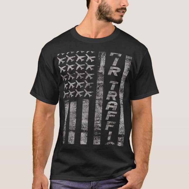 Camiseta Control de tráfico aéreo (Anverso)