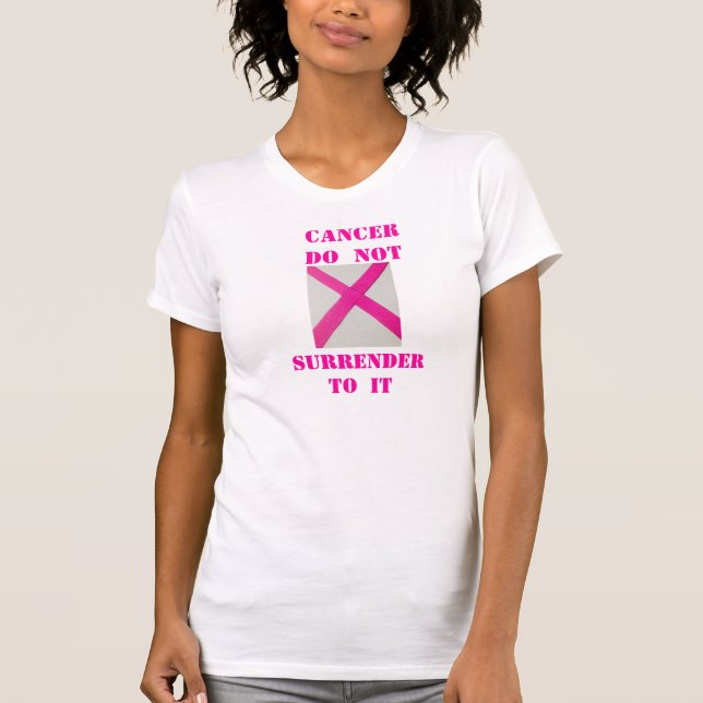 Camiseta Control del cáncer (Anverso)